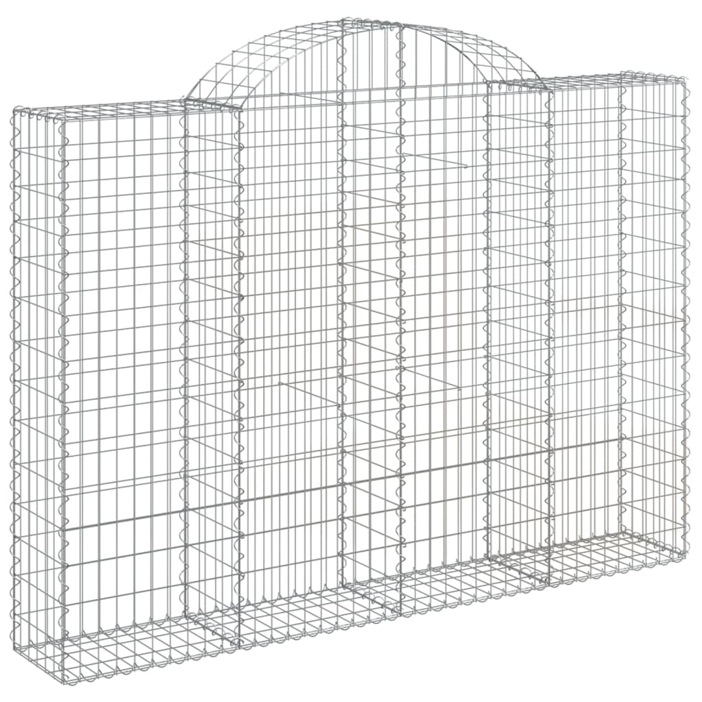 13 db íves horganyzott vas gabion kosár 200x30x140/160 cm 3