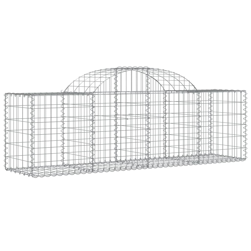 25 db íves horganyzott vas gabion kosár 200x50x60/80 cm 3