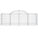 25 db íves horganyzott vas gabion kosár 200x50x60/80 cm 4
