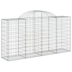 25 db íves horganyzott vas gabion kosár 200x50x100/120 cm 3