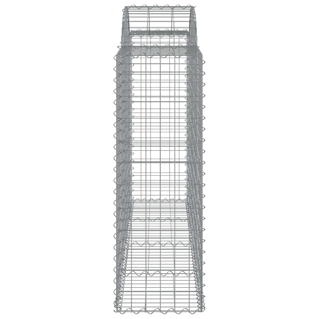 50 db íves horganyzott vas gabion kosár 200x50x120/140 cm 5
