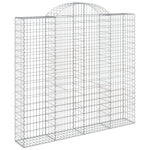 11 db íves horganyzott vas gabion kosár 200x50x180/200 cm 3