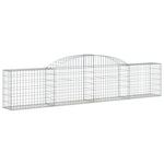 10 db íves horganyzott vas gabion kosár 300x30x60/80 cm 3