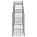 10 db íves horganyzott vas gabion kosár 300x30x60/80 cm 5