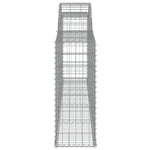 17 db íves horganyzott vas gabion kosár 300x30x80/100 cm 5