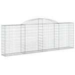 15 db íves horganyzott vas gabion kosár 300 x 30 x 100/120 cm 3