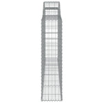 5 db íves horganyzott vas gabion kosár 300x30x120/140 cm 5