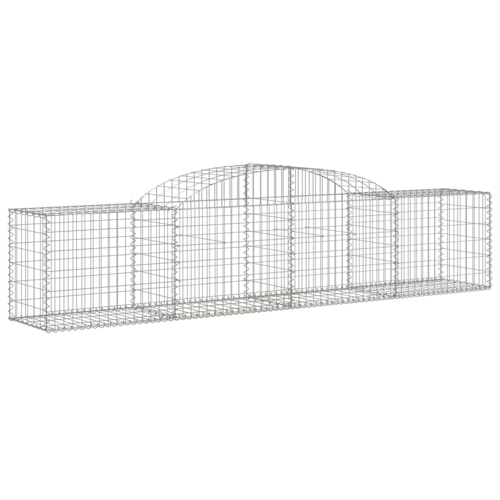25 db íves horganyzott vas gabion kosár 300x50x60/80 cm 3