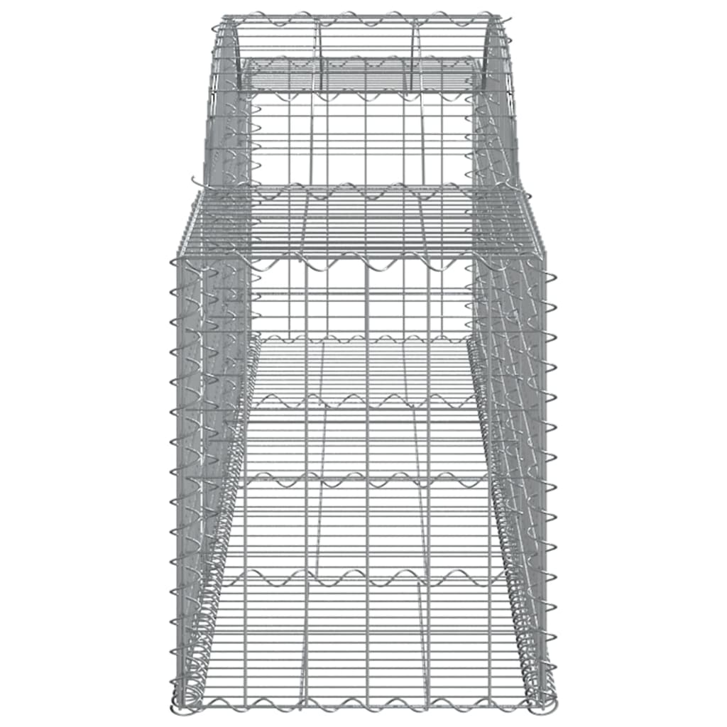 25 db íves horganyzott vas gabion kosár 300x50x60/80 cm 5