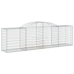 9 db íves horganyzott vas gabion kosár 300x50x80/100 cm 3