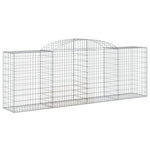 15 db íves horganyzott vas gabion kosár 300 x 50 x 100/120 cm 3