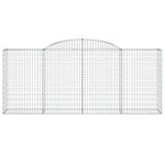 17 db íves horganyzott vas gabion kosár 300x50x120/140 cm 4
