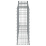 8 db íves horganyzott vas gabion kosár 300x50x140/160 cm 5