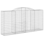 13 db íves horganyzott vas gabion kosár 300x50x140/160 cm 3