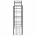 13 db íves horganyzott vas gabion kosár 300x50x140/160 cm 5