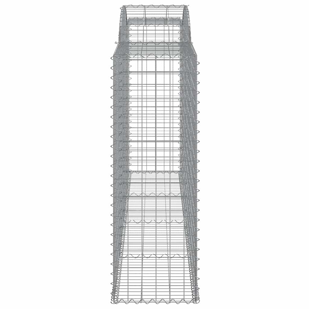 13 db íves horganyzott vas gabion kosár 300x50x140/160 cm 5