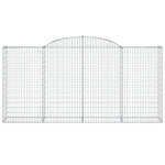 20 db íves horganyzott vas gabion kosár 300x50x140/160 cm 4