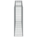 4 db íves horganyzott vas gabion kosár 300x50x160/180 cm 5