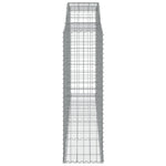 9 db íves horganyzott vas gabion kosár 300x50x160/180 cm 5