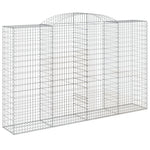 10 db íves horganyzott vas gabion kosár 300x50x180/200 cm 3