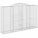 15 db íves horganyzott vas gabion kosár 300x50x180/200 cm 3