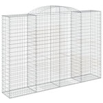 4 db íves horganyzott vas gabion kosár 300x50x200/220 cm 3