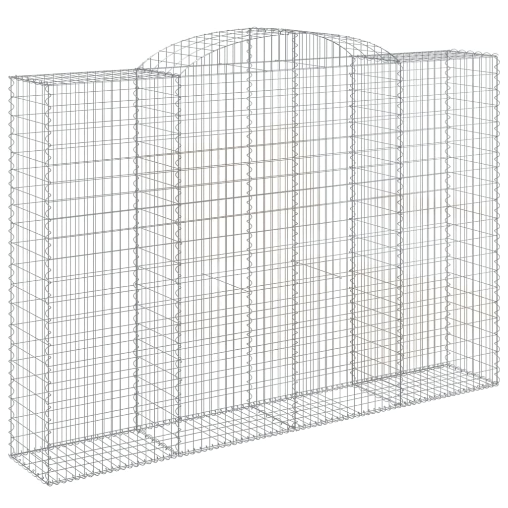 8 db íves horganyzott vas gabion kosár 300x50x200/220 cm 3