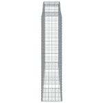 8 db íves horganyzott vas gabion kosár 300x50x200/220 cm 5