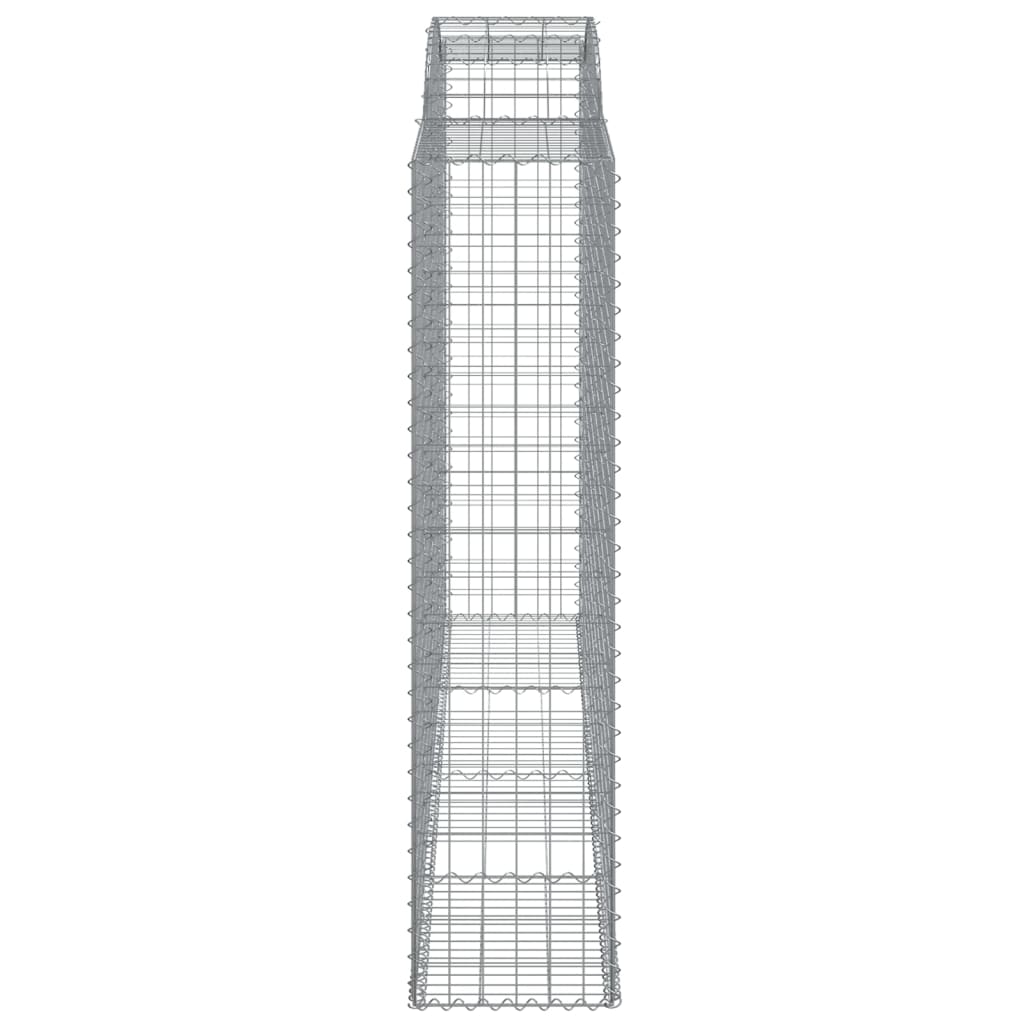 8 db íves horganyzott vas gabion kosár 300x50x200/220 cm 5