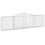 20 db íves horganyzott vas gabion kosár 400x30x100/120 cm 3