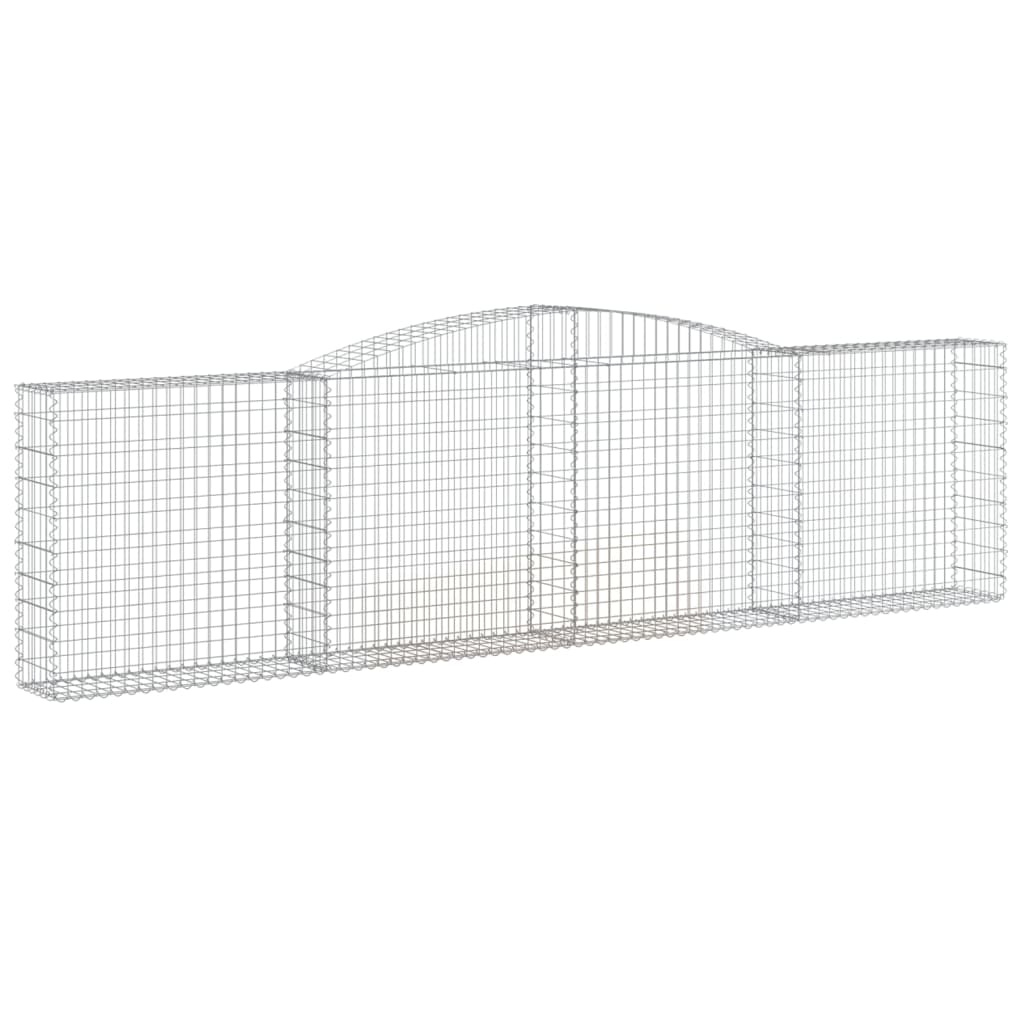 20 db íves horganyzott vas gabion kosár 400x30x100/120 cm 3
