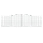 20 db íves horganyzott vas gabion kosár 400x30x100/120 cm 4