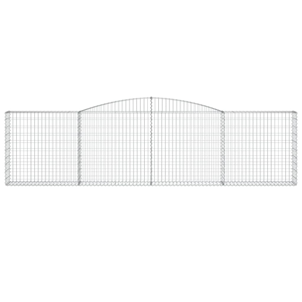 20 db íves horganyzott vas gabion kosár 400x30x100/120 cm 4