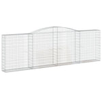 15 db íves horganyzott vas gabion kosár 400x30x120/140 cm 3