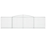 15 db íves horganyzott vas gabion kosár 400x50x100/120 cm 4