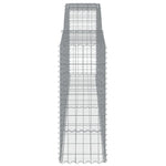 4 db íves horganyzott vas gabion kosár 400x50x120/140 cm 5