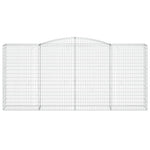 5 db íves horganyzott vas gabion kosár 400x50x180/200 cm 4