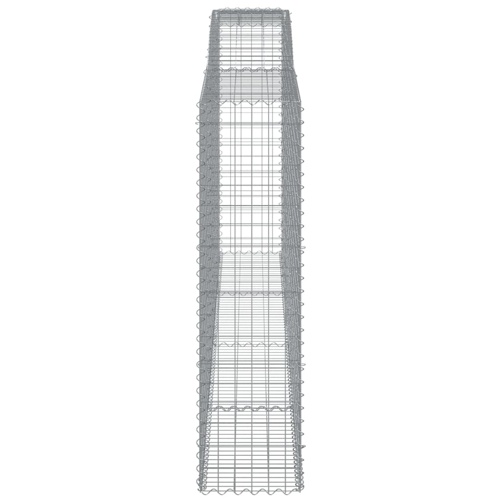 5 db íves horganyzott vas gabion kosár 400x50x180/200 cm 5