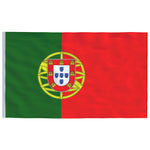 Alumínium portugál zászló és rúd 6,08 m 4
