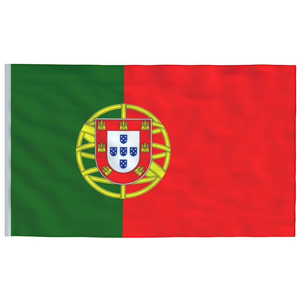 Alumínium portugál zászló és rúd 6,08 m 4