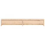Tömör fenyőfa monitorállvány 100x27x15 cm 5