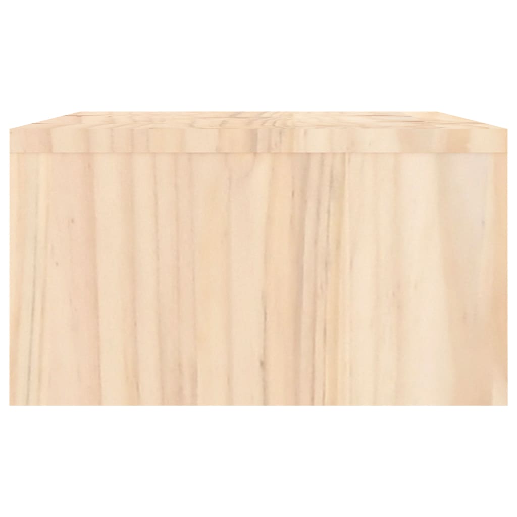 Tömör fenyőfa monitorállvány 100x27x15 cm 7
