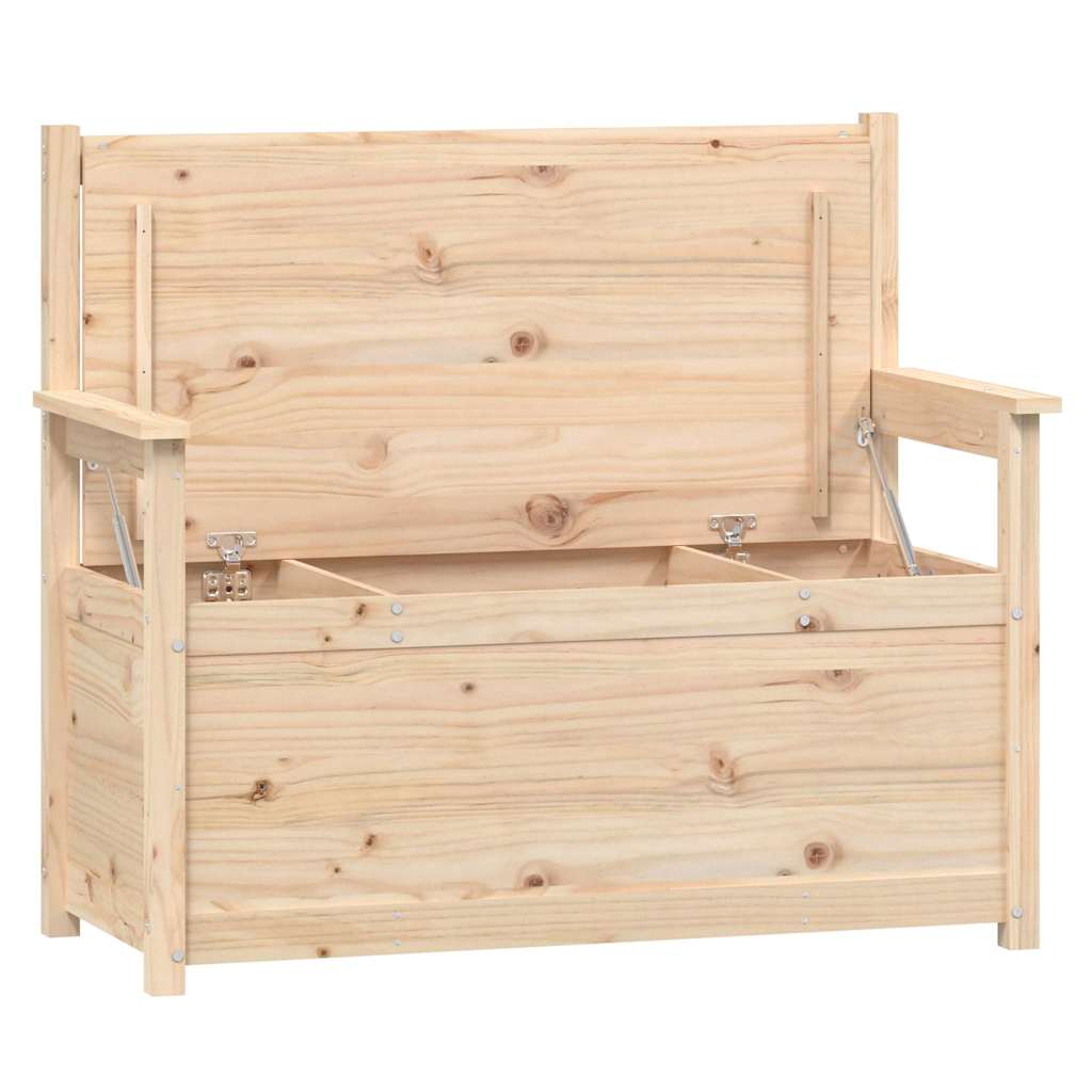 Tömör fenyőfa pad 112,5 x 51,5 x 96,5 cm 5