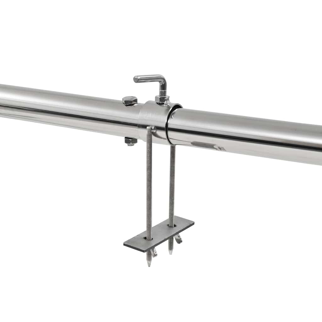 Rozsdamentes acél automatikus grillsütő és tálca készlet 7