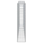 Íves horganyzott vas gabion kosár 400x30x140/160 cm 4