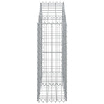 Íves horganyzott vas gabion kosár 100x30x80/100 cm 4