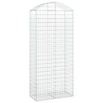 Íves horganyzott vas gabion kosár 100x50x220/240 cm 2