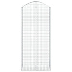 Íves horganyzott vas gabion kosár 100x50x220/240 cm 3