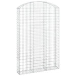 Íves horganyzott vas gabion kosár 150x30x220/240 cm 2