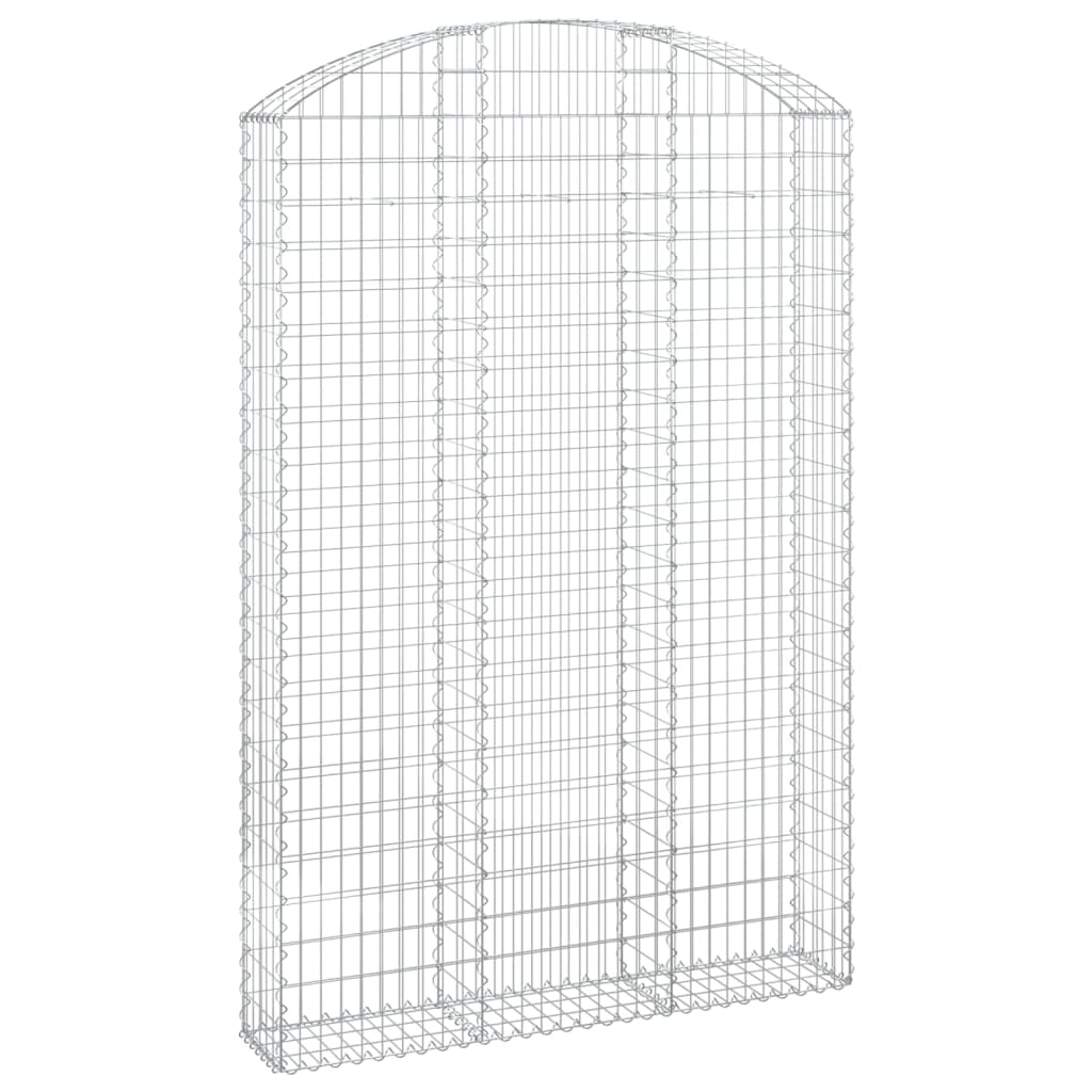 Íves horganyzott vas gabion kosár 150x30x220/240 cm 2